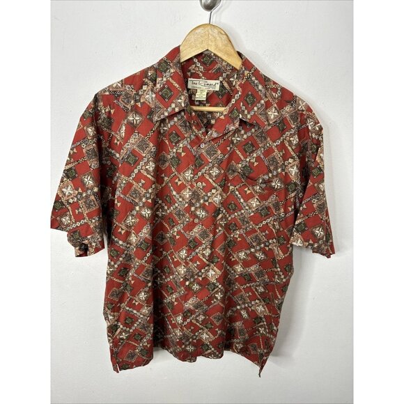 Tori Richard Honolulu Hawaiian shirt men's M short sleeve real Hawaiian - Picture 1 of 5
